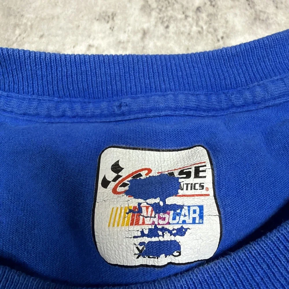 Vintage NASCAR Michael Waltrip Racing Nascar Chase Authentic 55 XL Blue NAPA Y2K